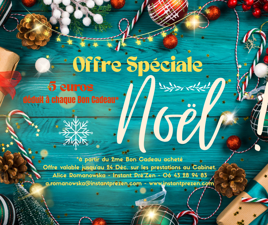 Noel Massage Réduction Instant Pré'Zen Lille